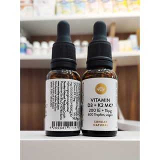 Vitamin D3 K2 MK7 Sunday Natural Đức 20ml