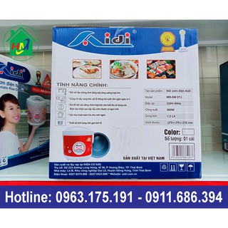 Nồi Cơm Điện Aidi MR-SM07J 1.2L