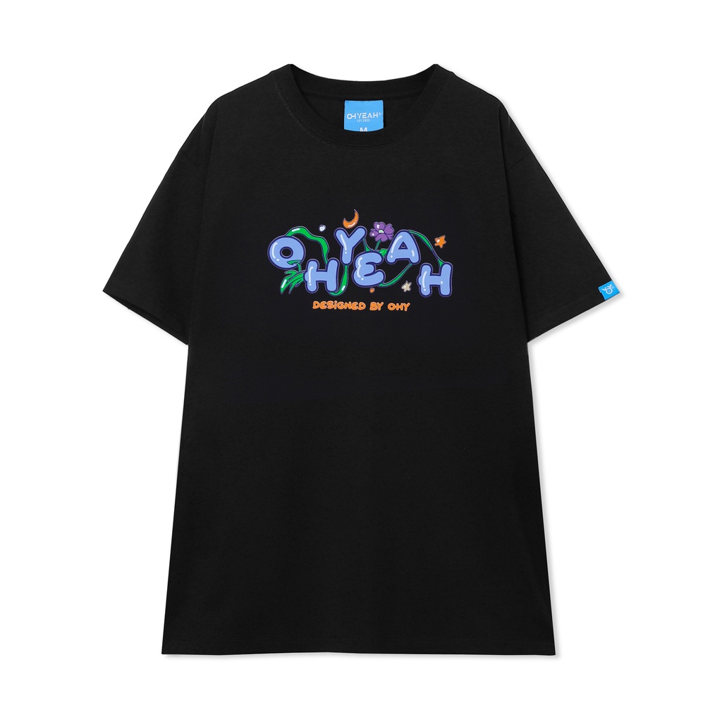 Áo thun tay lỡ OHYEAH phông Unisex nam nữ Premium Cotton oversize form rộng SLEEPOY