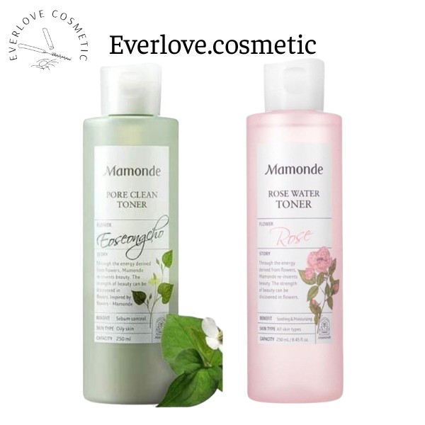 [Mã EVERLOVE giảm 8% đơn 250K] Nước cân bằng làm sạch và cung cấp độ ẩm Mamonde Toner 250ml0