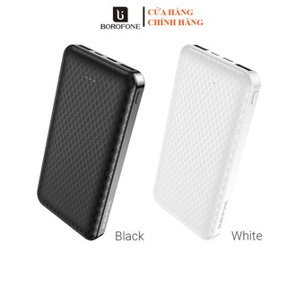 Pin Sạc Dự Phòng BJ3 Minimalist Borofone Dung Lượng 10000mAh – 2 Cổng USB 1 Cổng Type C Hàng Chính Hãng 1 Đổi 1