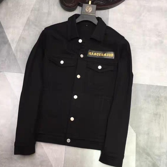 Áo khoác kaki jean nam UNISEX Màu đen