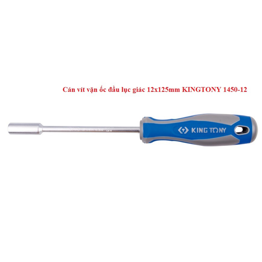 Cán vít vặn ốc đầu lục giác 12x125mm KINGTONY 1450-12
