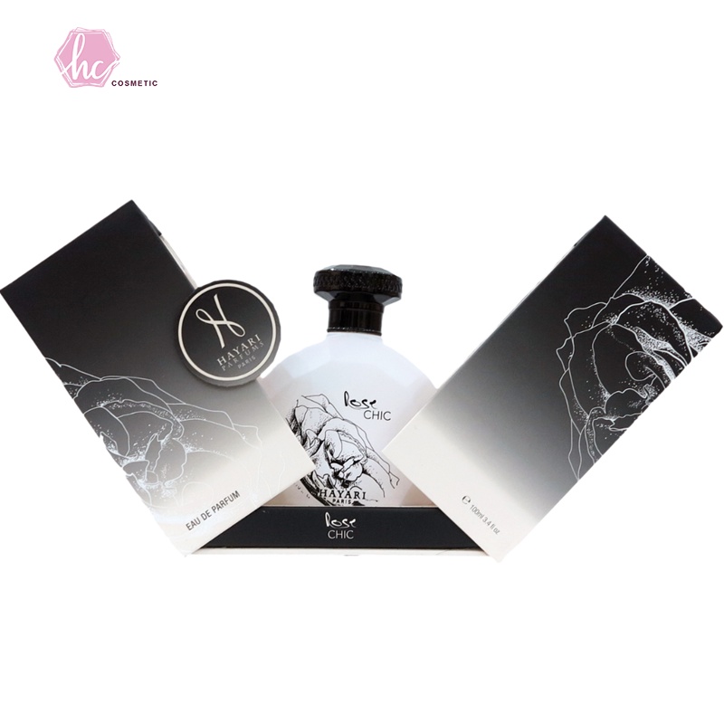 Nước Hoa Công Nương Rose Chic, HAYARI Parfums Paris - Hương Chất Cosmetic