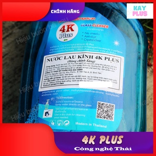 Nước lau kính 4K Plus  - 500ml