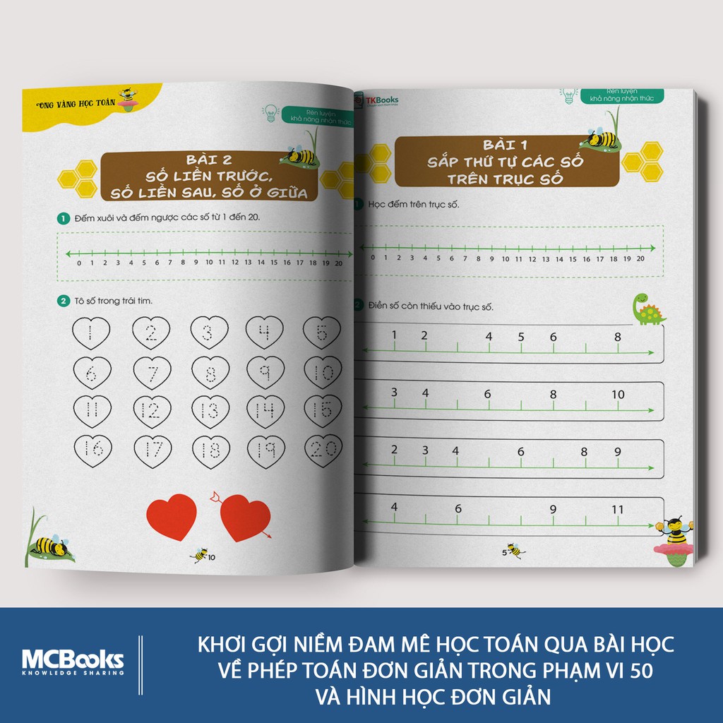 Sách Ong Vàng Học Toán Dành Cho Trẻ 46 Tuổi Tập 3
