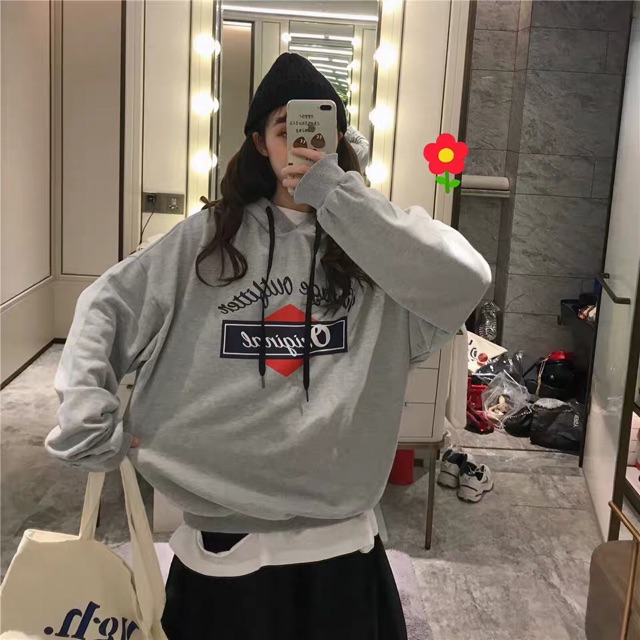 Áo hoodie nỉ form rộng unisex Original nam nữ ulzzang Wind | BigBuy360 - bigbuy360.vn
