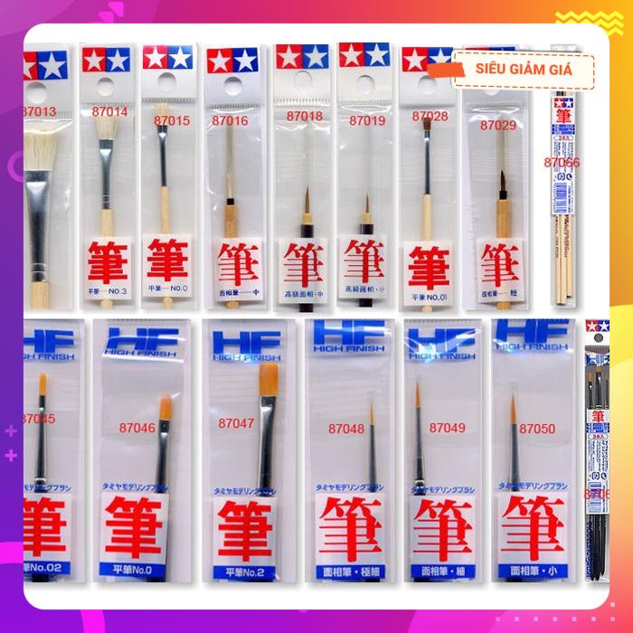 Cọ sơn Tamiya 87013 87014 87015 87016 87017 87018 87019 87029 - Dụng cụ sơn