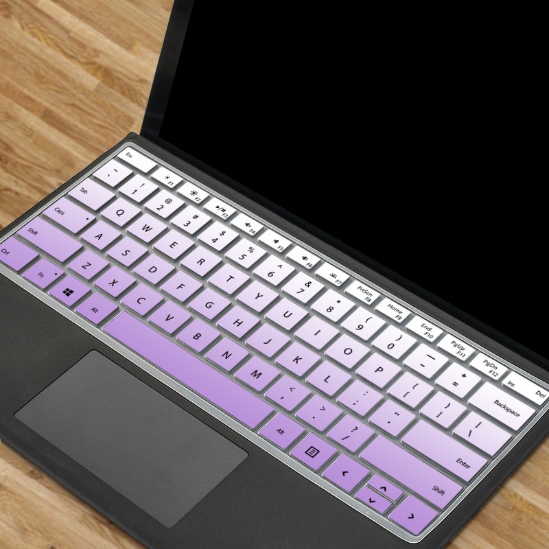 Miếng Dán Bảo Vệ Bàn Phím Laptop Microsoft Surface Pro 4 / 5 / 6 / 7 Pro X 12.3 Inch Bằng Silicon Mềm Chống Nước Chống Bụi