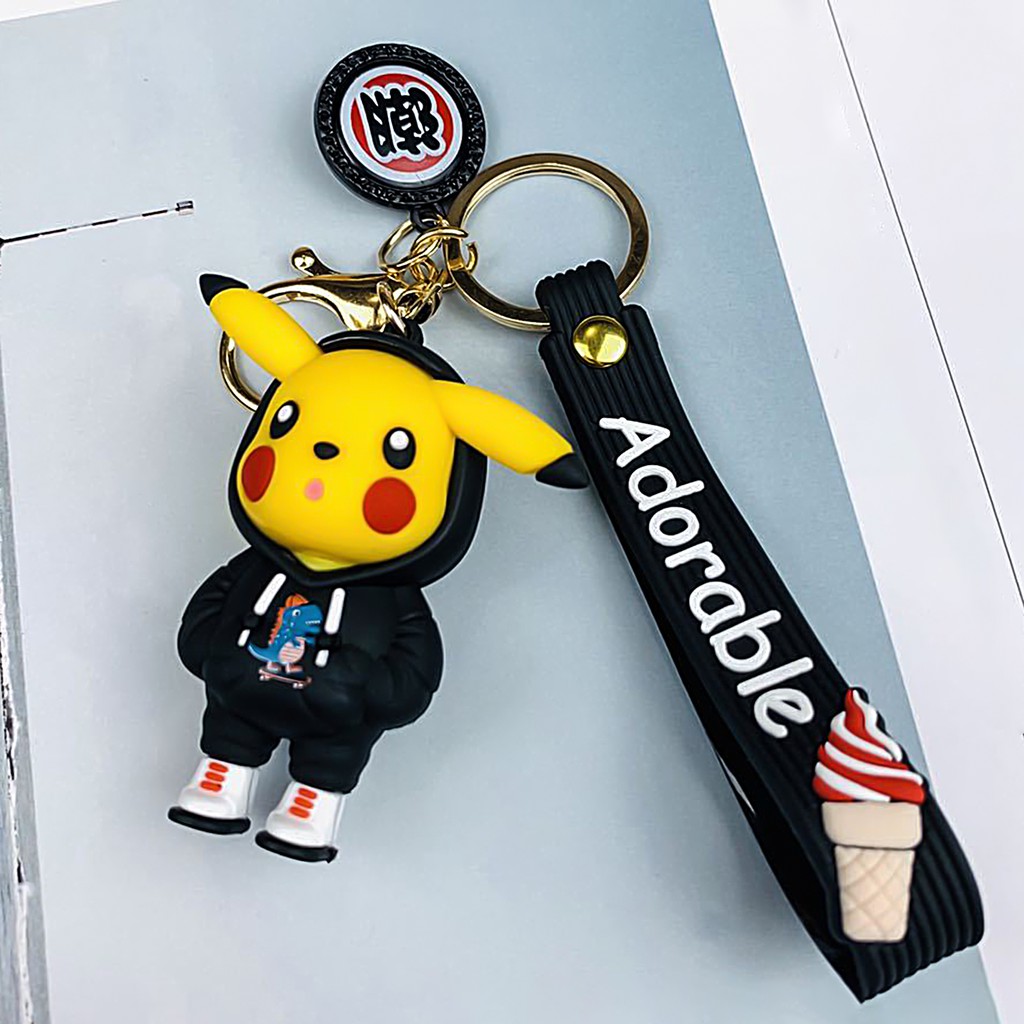Móc Khóa Hình Pikachu Dễ Thương