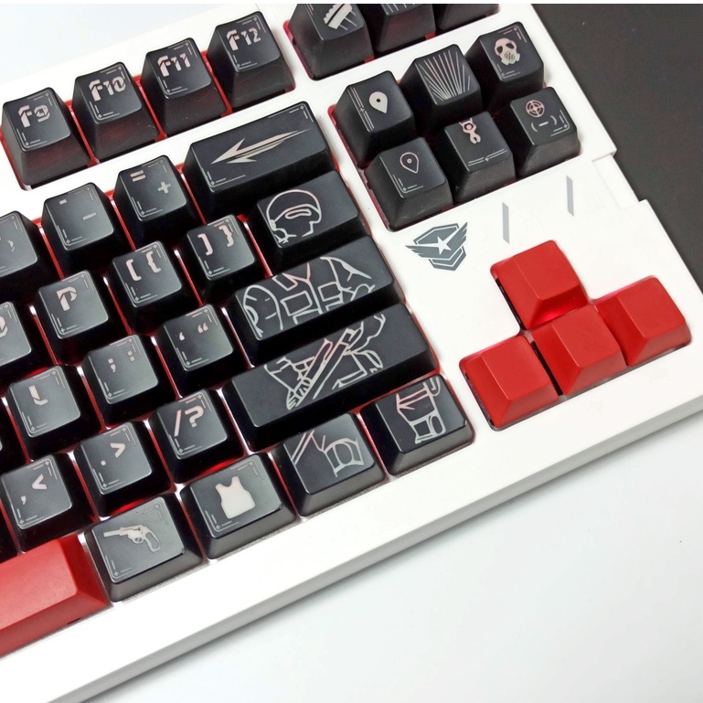 Set 10 Nút Bàn Phím PBT esc 6.25 Chuyên Dụng Cho Bàn Phím Cơ