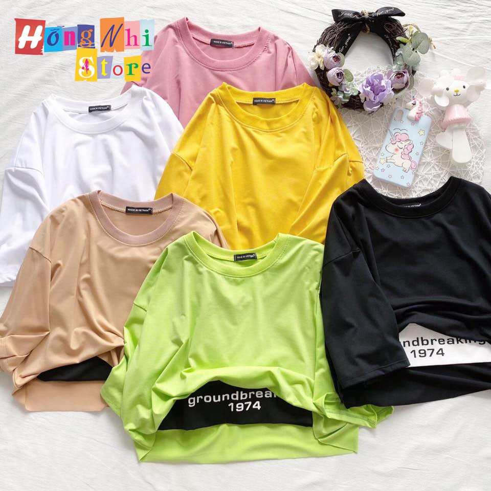 Áo Croptop Loang Màu Kèm Bra Tay Lỡ Dáng Rộng Oversize Ulzzang - MM