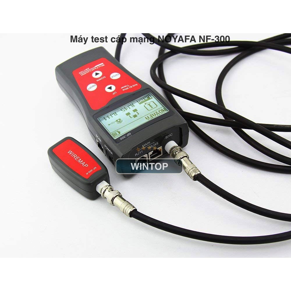 Máy Test mạng Noyafa NF-300 (NF300 RJ11/RJ45/BNC)