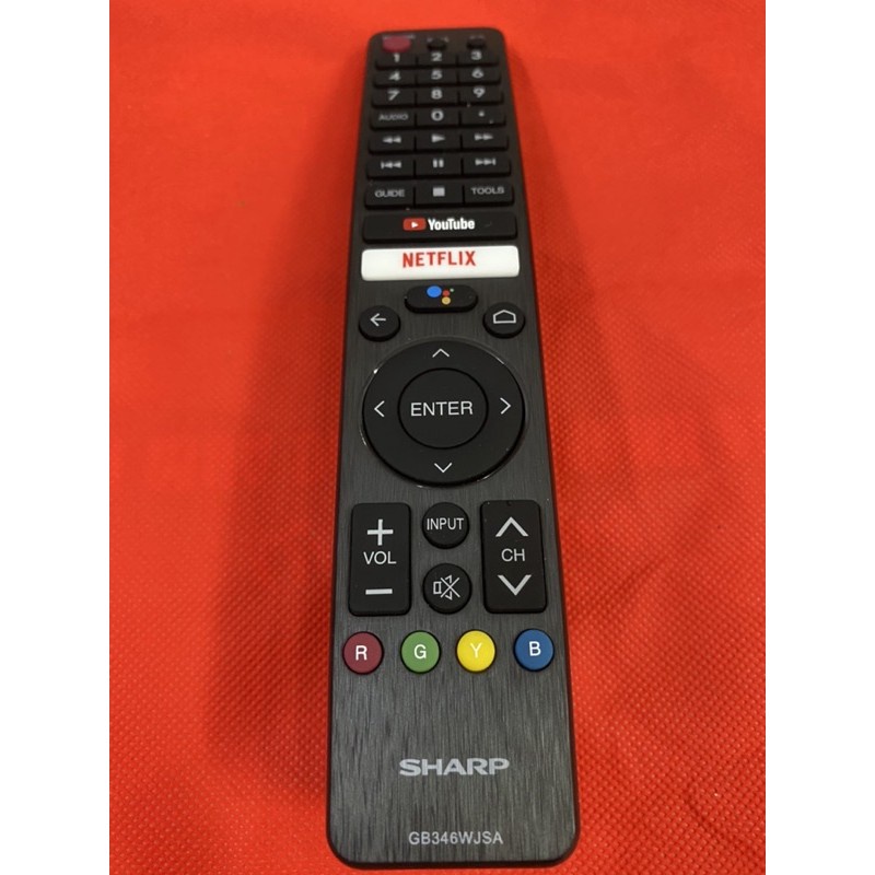 Remote tivi Giọng Nói SHARP GB346WJSA - Điều Khiển tivi Giọng Nói SHARP Smart TV, Android GB346WJSA