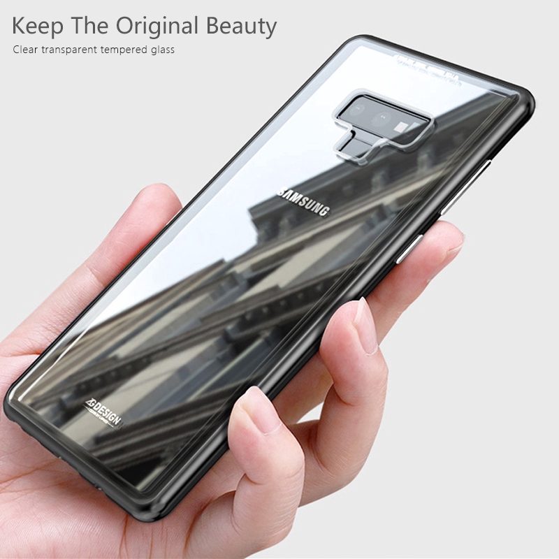 Ốp điện thoại kết hợp kính cường lực chuyên dụng cho Samsung Note 9