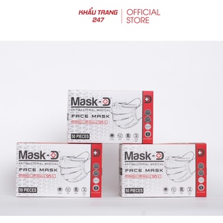 Khẩu trang y tế 4 lớp kháng khuẩn cao cấp - khẩu trang mask-d kháng khuẩn cao cấp