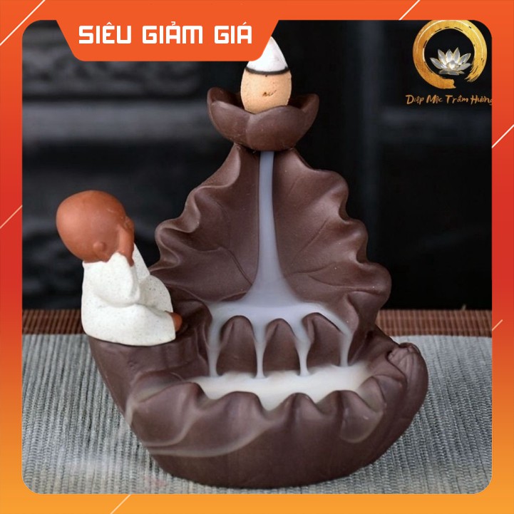 Thác Khói Xông Trầm Sa Di Tứ Không - Diệp Mộc Trầm Hương | BigBuy360 - bigbuy360.vn