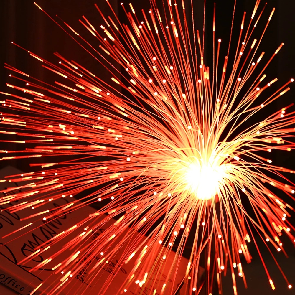 Đèn LED Sợi Quang Đổi Màu Kích Thước 33 * 8cm Trang Trí Nhà Cửa / Tiệc Cưới