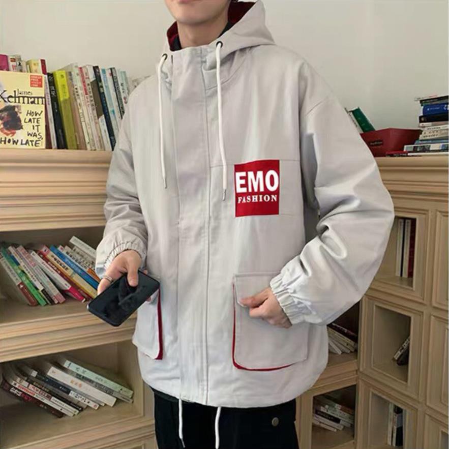 [S01] Áo khoác kaki 2 lớp EMO siêu chất thời trang-A515 | BigBuy360 - bigbuy360.vn