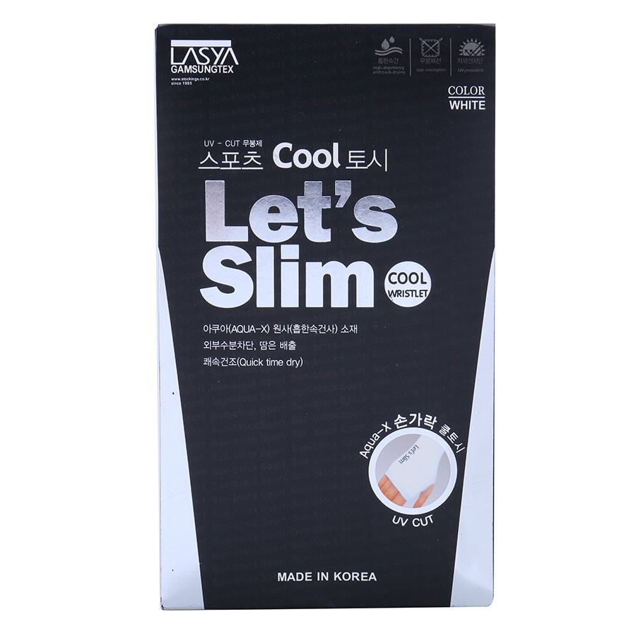 [Giá sỉ] Găng tay chống nắng xỏ ngón Hàn Quốc Let's Slim co dãn 4 chiều chống tia UV