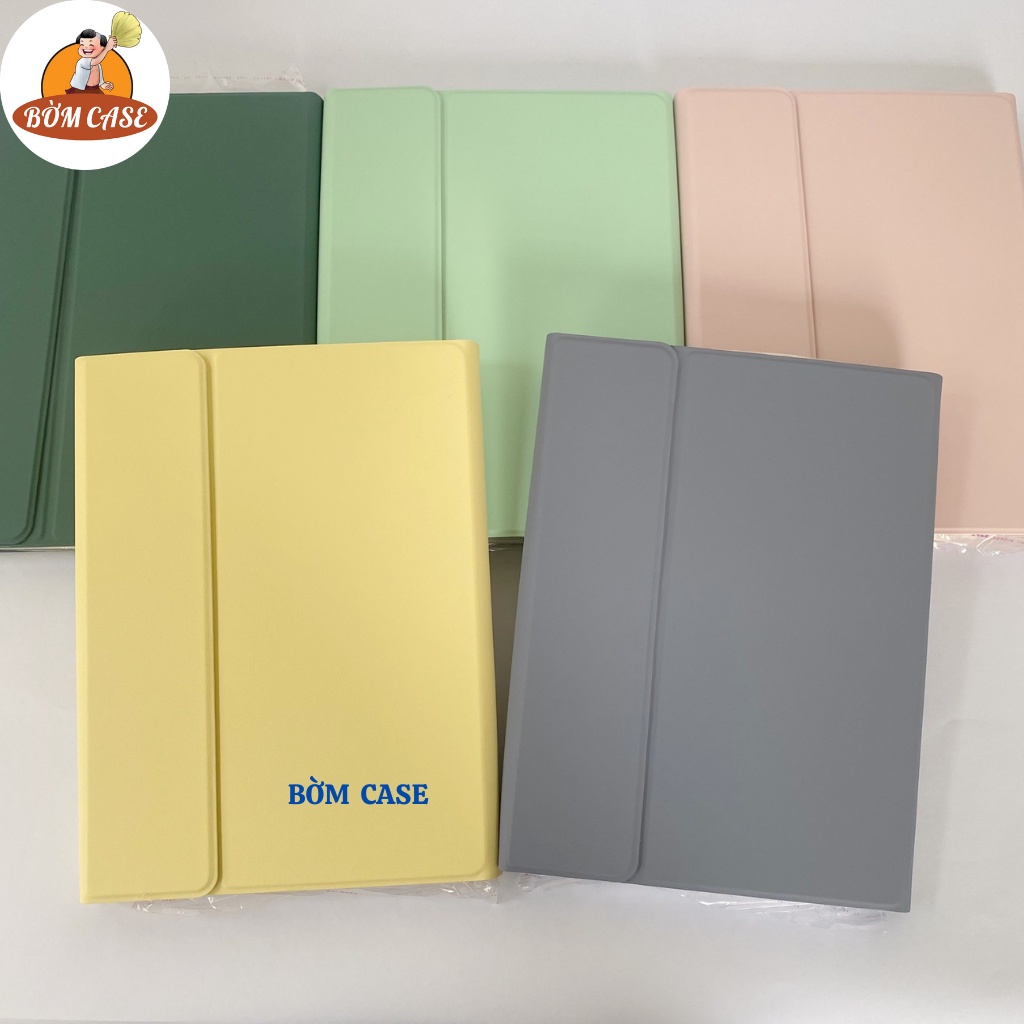 Bao da bàn phím có Ngăn đựng bút Silicon cực chất ốp ipad Gen 5,6,7,8,9,10 - Air 1,2,3,4,5 - Pro 11,9.7,10.5...BỜM CASE