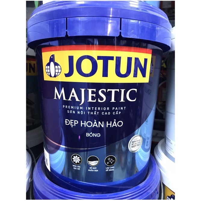 Sơn Jotun Majestic Bóng Đẹp Hoàn Hảo Cao Cấp 5L