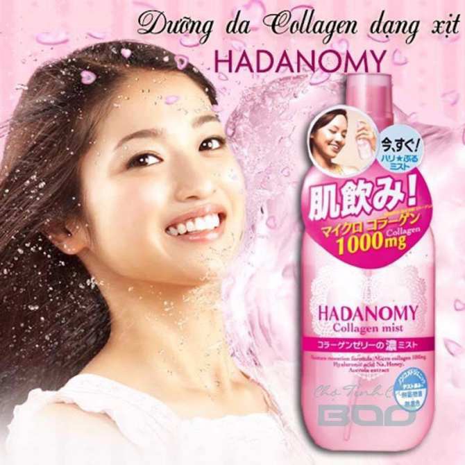 Xịt Khoáng Hadanomy Collagen Mist 250ml