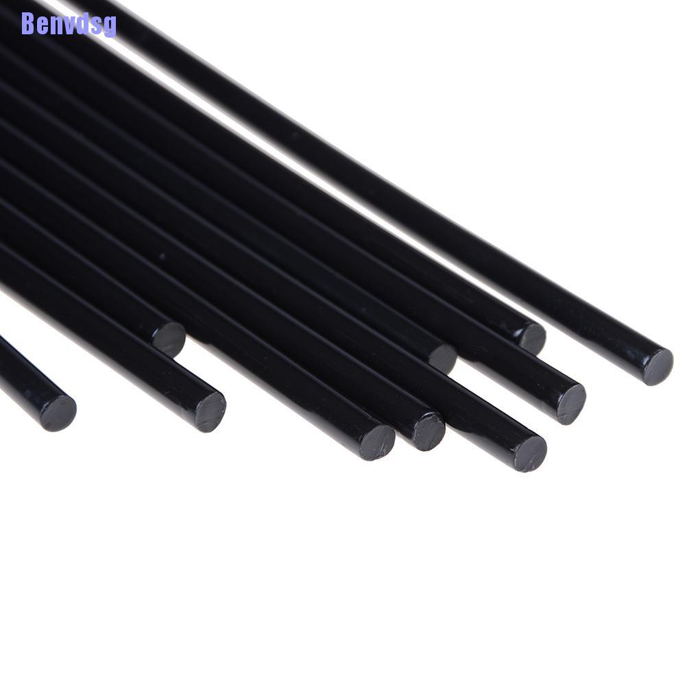 Bộ 10 Cây Nến Màu Đen 7x190mm Chất Lượng Cao