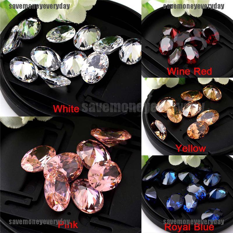 Đá zircon tự nhiên dùng làm đồ trang sức kích thước 10x14mm