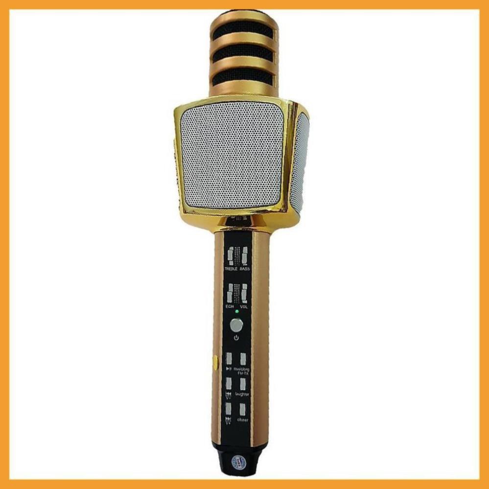 Micro karaoke bluetooth SD-17 JVJ, mic thu âm không dây âm thanh siêu chuẩn kết nối dễ dàng