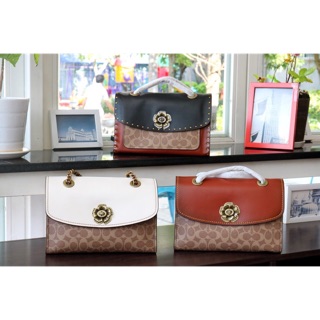 ⚠️SALE SẬP SÀN⚠️ Túi Coach Parker in signature canvas