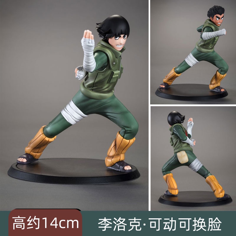 Naruto hoạt hình hai chiều Xiao Li làm bằng tay xung quanh đồ trang trí gk mô hình Li Lock