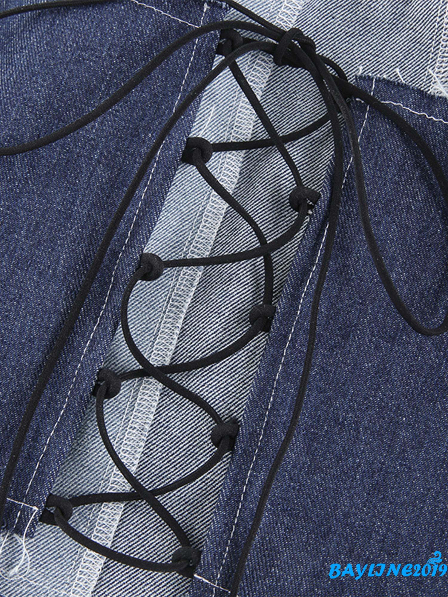 Áo Lửng Denim Thời Trang Dành Cho Nữ | BigBuy360 - bigbuy360.vn