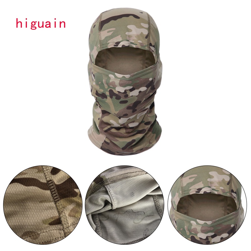 Mũ trùm kín mặt họa tiết rằn ri quân đội dùng đi khi đi phượt tiện lợi