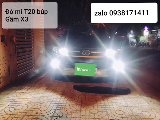 T20 7443 7440 Demi sương mù cho ô tô, innova fotuner 2020 19 18 17 Cross Corola.