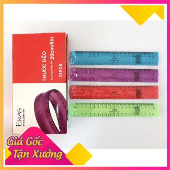 THƯỚC DẺO 20 CM E907 Eras - THƯỚC DẺO UỐN CONG