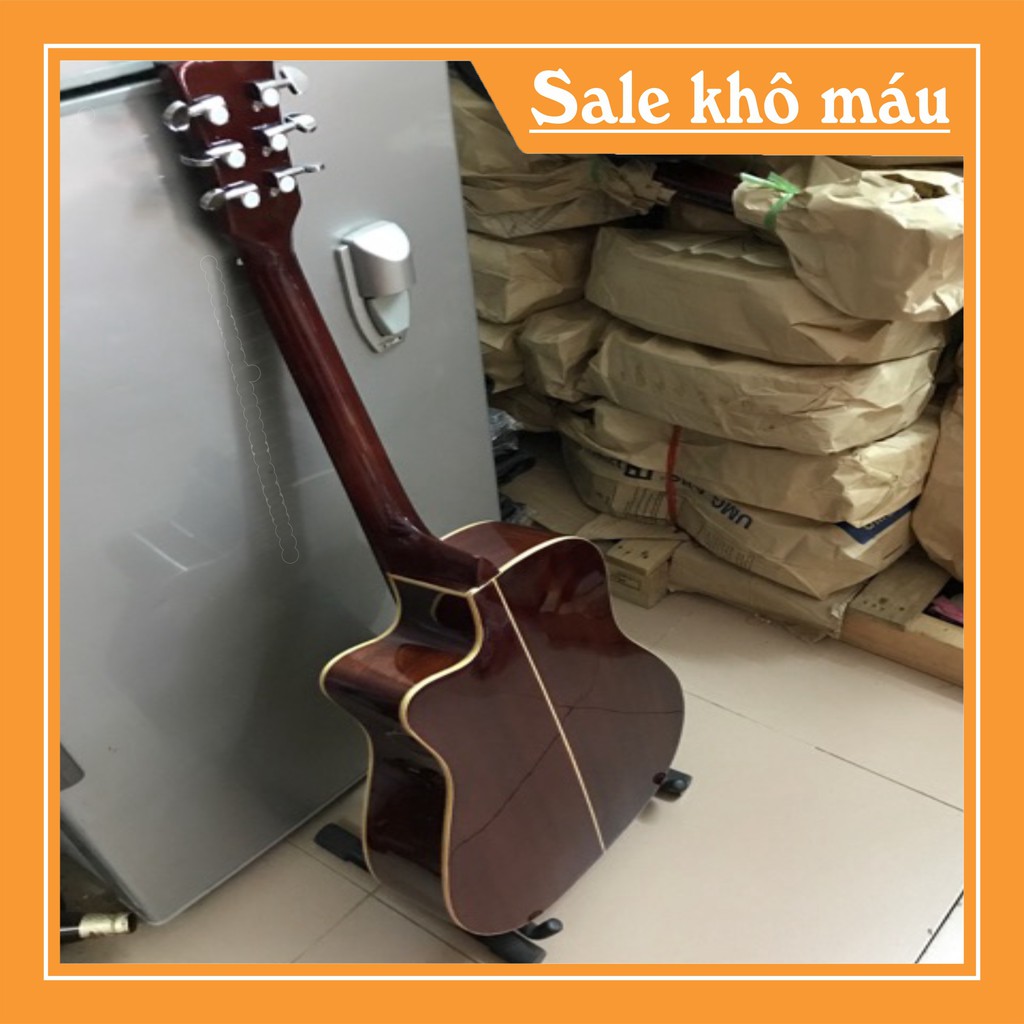 [Giảm Giá] Guitar Acoustic A25 gỗ Hồng Đào kỹ. Có Ty chỉnh cần. TẠI XƯỞNG ĐÀN HN