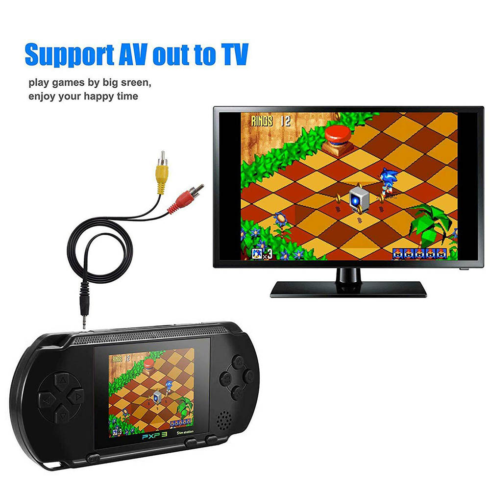 Máy chơi game Pxp 3 16 Bit 150 + trò chơi cầm tay cho bé