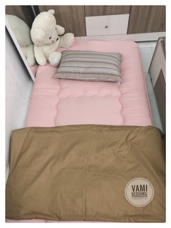 Set vỏ gối + bọc topper 1m*2m