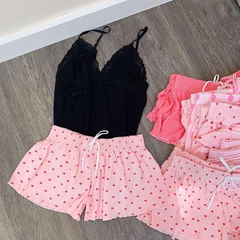 [FREESHIP] GIÁ SỈ☘️ Đồ Ngủ Nữ  Quần Đùi Thái Dễ Thương Chất Liệu Cotton Mát Lịm [HÀNG CHUẨN ĐẸP]