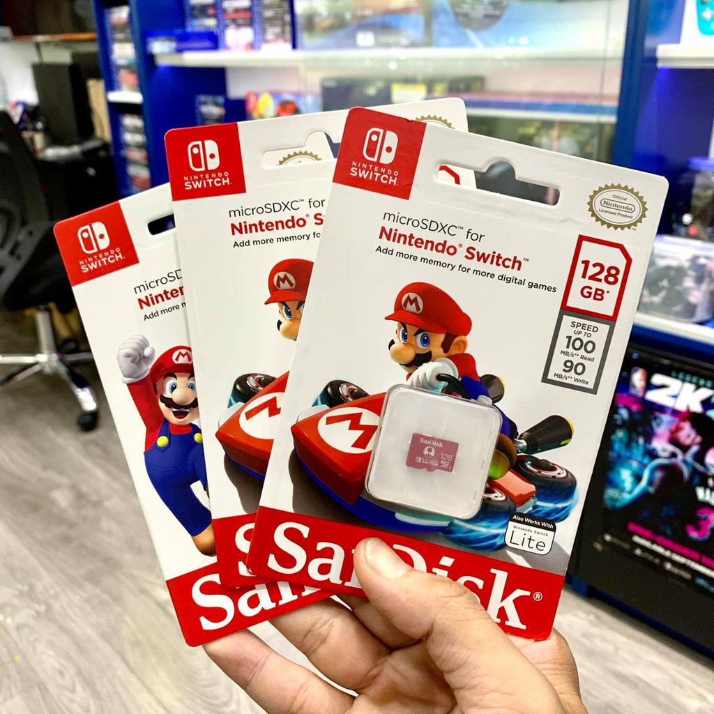 Thẻ Nhớ Nintendo Switch