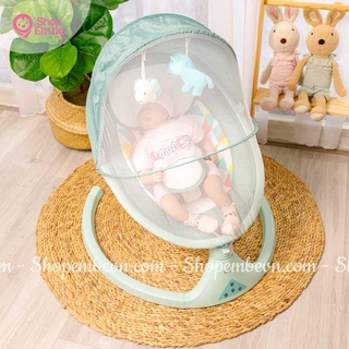 Nôi Rung Bằng Điện Xinh Xắn Cho Bé Thương Hiệu KUB