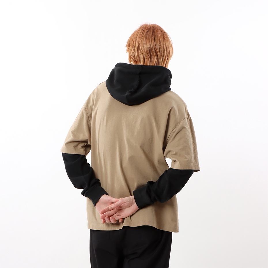 Áo Hoodies Champion JP Hooded Shirt Màu Beige CMPC3U412BEI