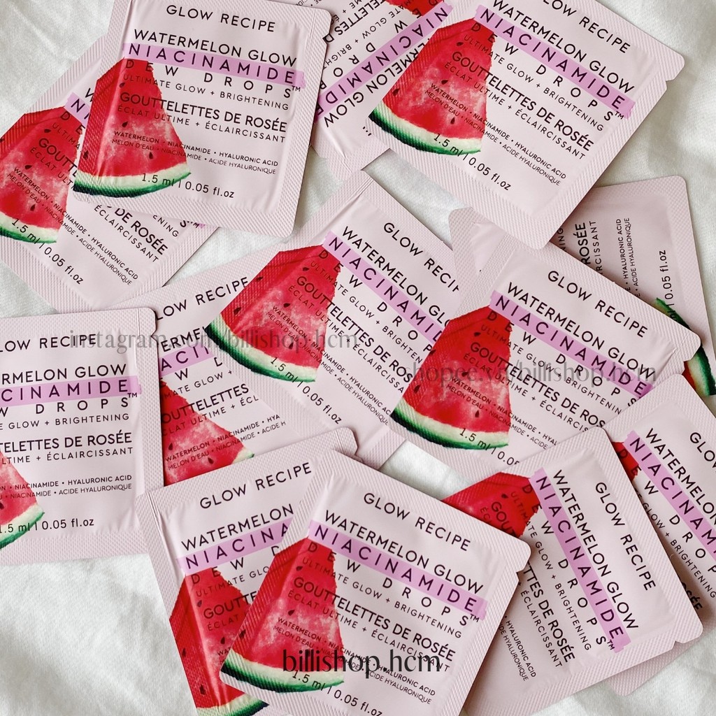 Sample primer/serum Glow Recipe Watermelon Glow Niacinamide 1,5ml | BigBuy360 - bigbuy360.vn