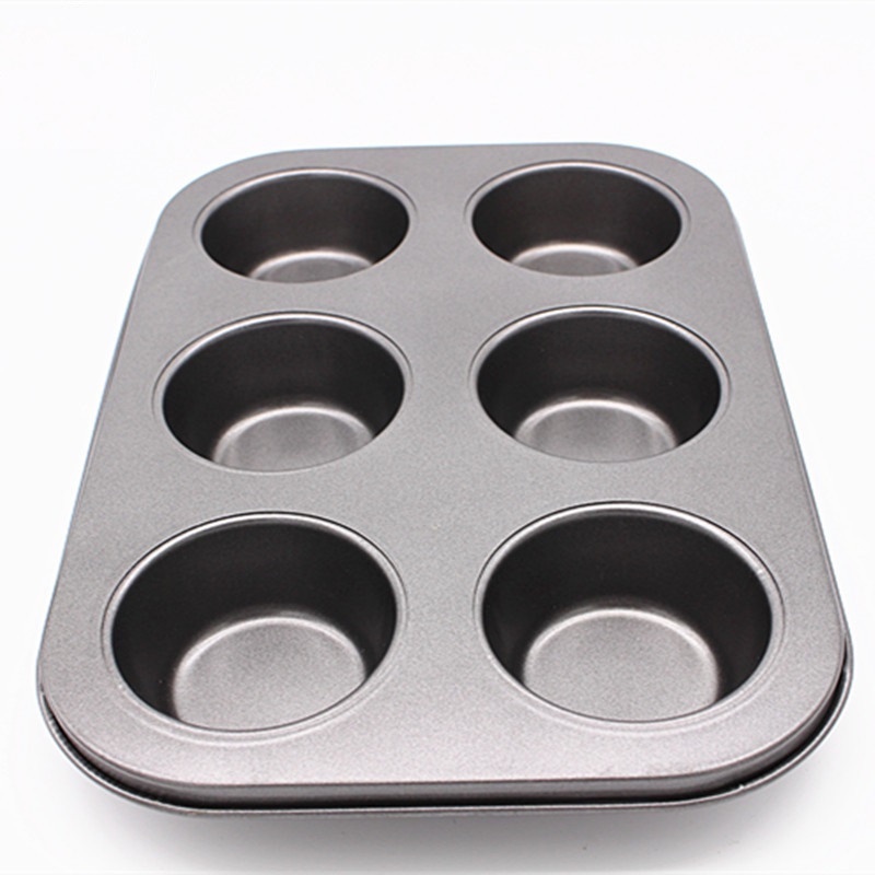 Khuôn Nướng Bánh Chống Dính 6 ô - BX0564