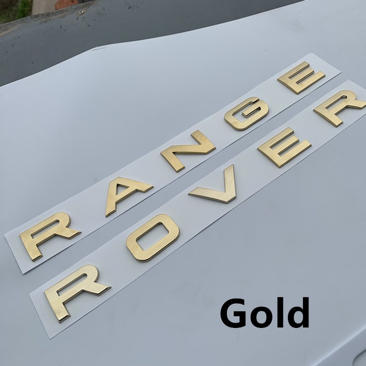 Miếng Dán Trang Trí Mui Xe Hơi Land Rover Range Rover SV Evoque L322 Vogue Velar L405 Chất Liệu Abs