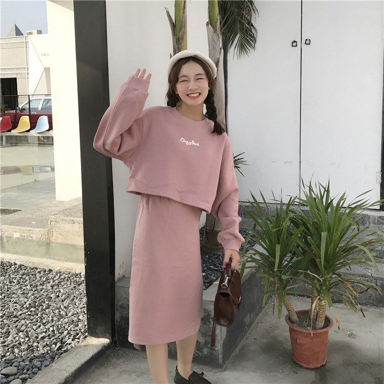 Set bộ Hàn Quốc (áo + chân váy)