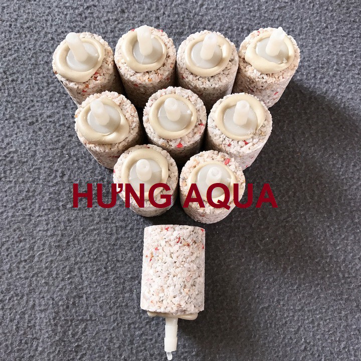 Viên sủi mè oxy, quả sủi, dây sủi oxy, quả sủi oxy hình trụ cho bể cá cảnh