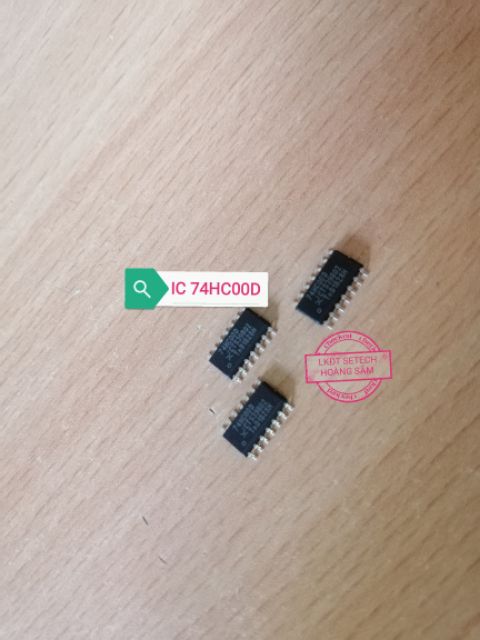 IC số 74HC00 dán 74HC00D chân dán SOIC14