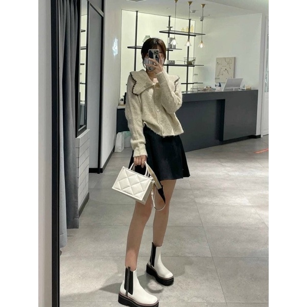 Túi quai cầm kèm dây đeo chéo sz21cm